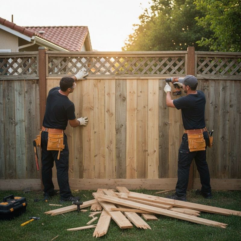Privacy Fence Repair Service